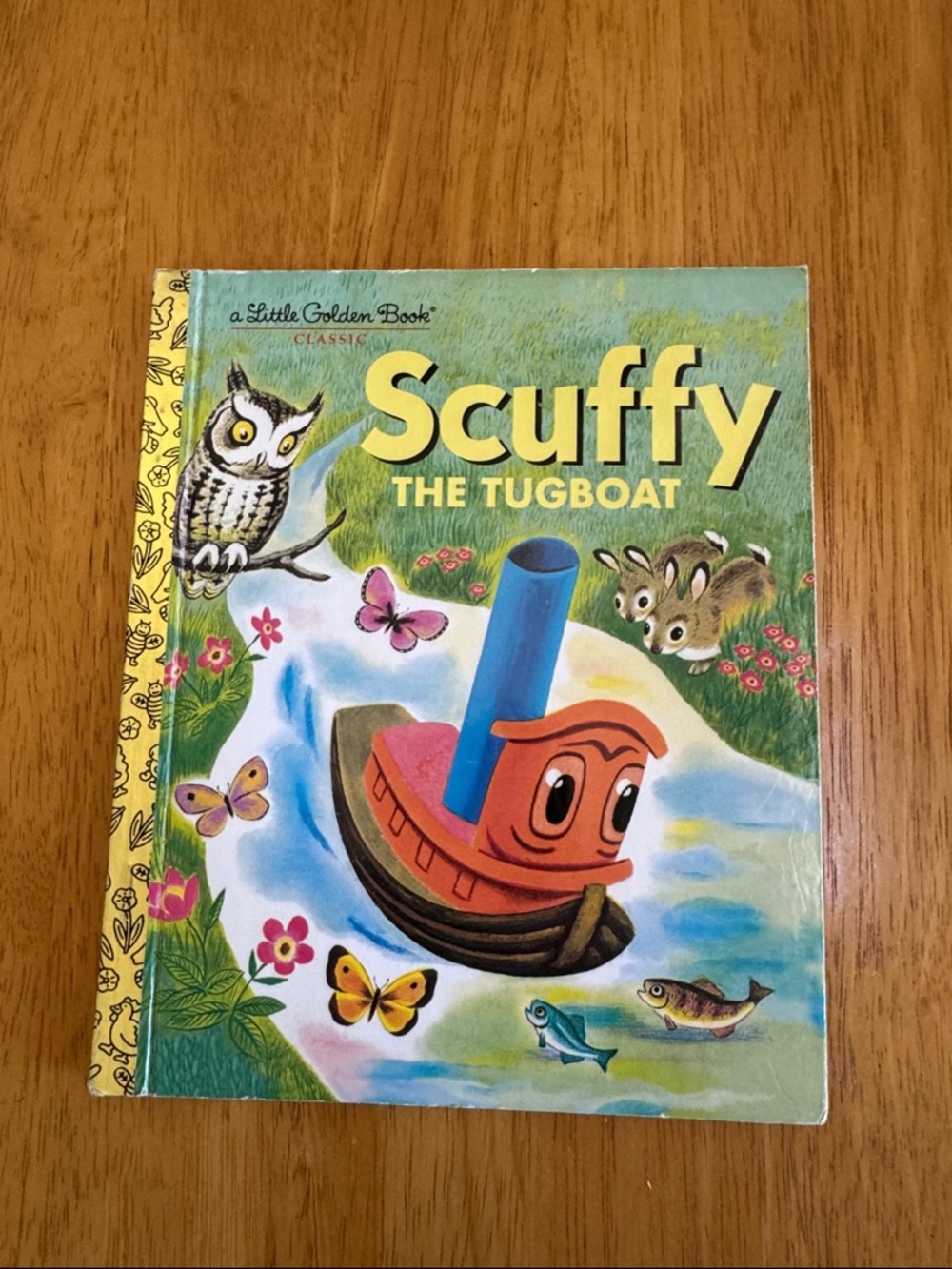 Scuffy The Tugboat A Little Golden Book Classic